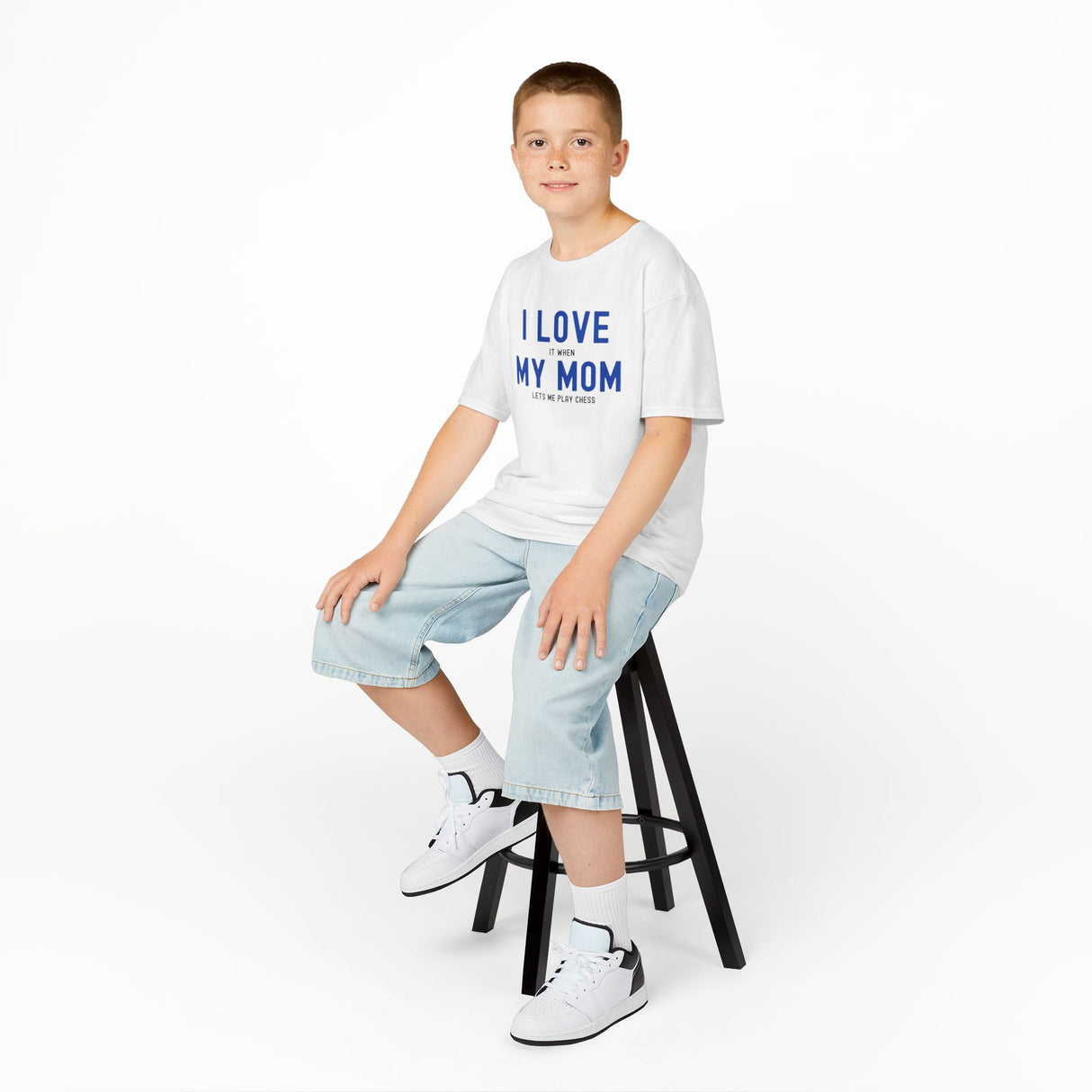 I Love My Mom Kids T-Shirt